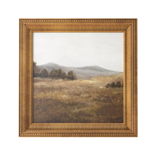 Gold framed landscape art