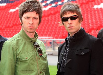 Noel and Liam Gallagher; Oasis