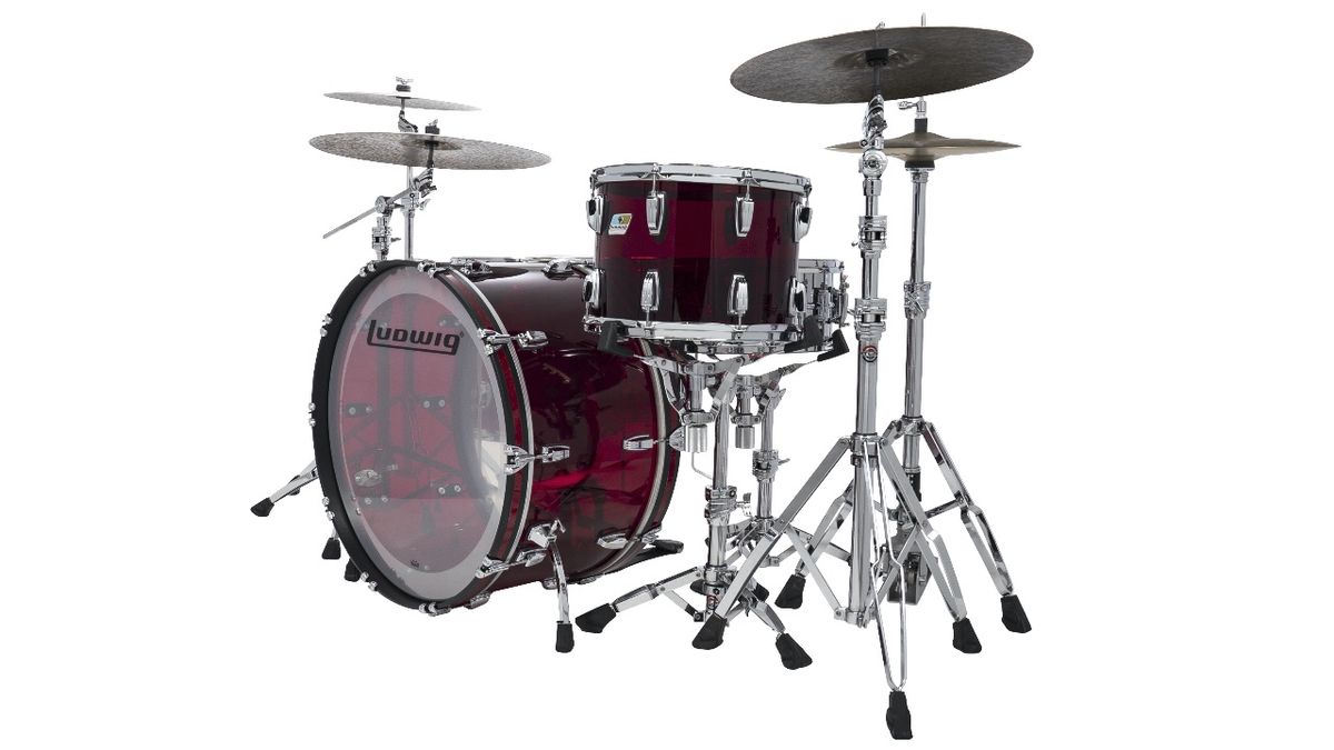 Ludwig Vistalite 50th Anniversary finishes