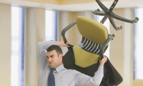 If you have ever felt this frustrated after a day at the office, the Dallas-based Anger Room lets you lash out for a full 15 minutes for only $45.