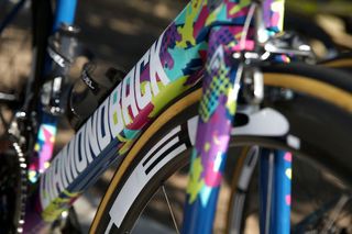 Rally Cycling team auctions custom-painted bikes from Tour of California