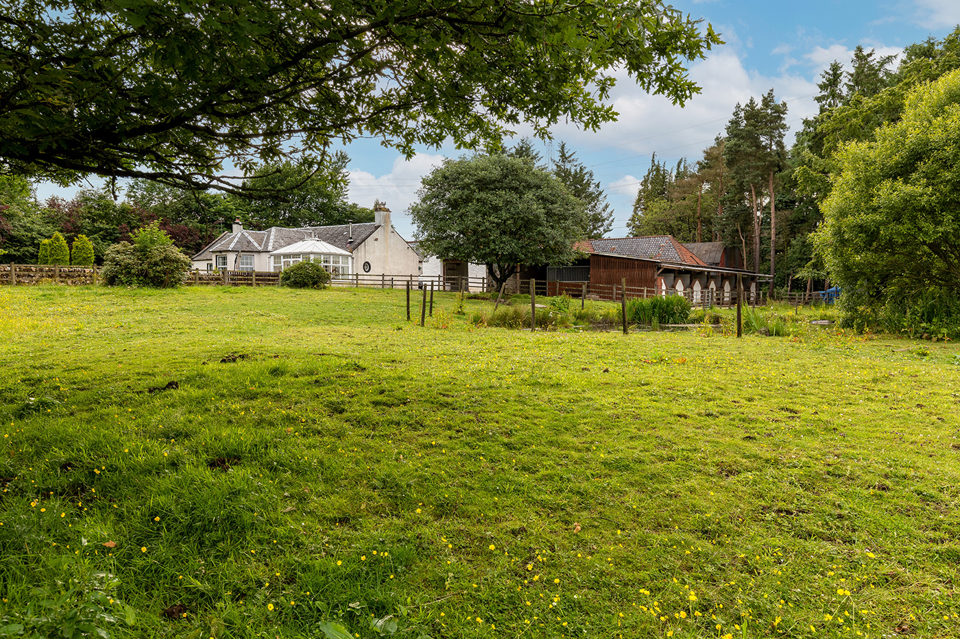 Glenside - house from a paddock