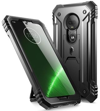Poetic Revolution Series case with screen protector for Moto G7