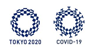 Olympic emblem and Number 1 Shimbun cover