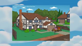 A makeover of the Simpsons house