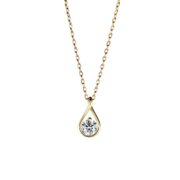 Pandora Brilliance Pendant &amp; Necklace in Gold with 0.50 carat | Pandora