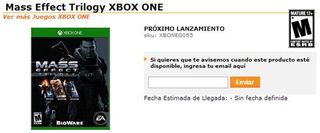 Mass Effect Xbox One
