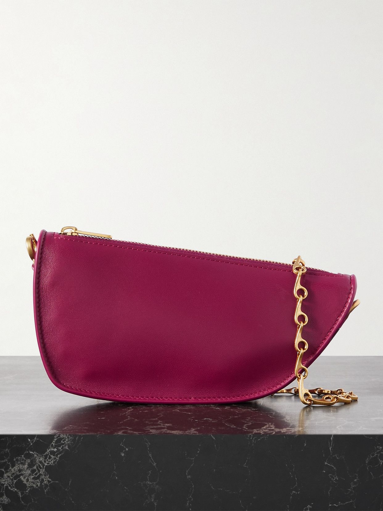 Micro Leather Shoulder Bag