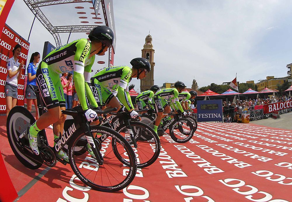 Bardiani-CSF take off for their TTT