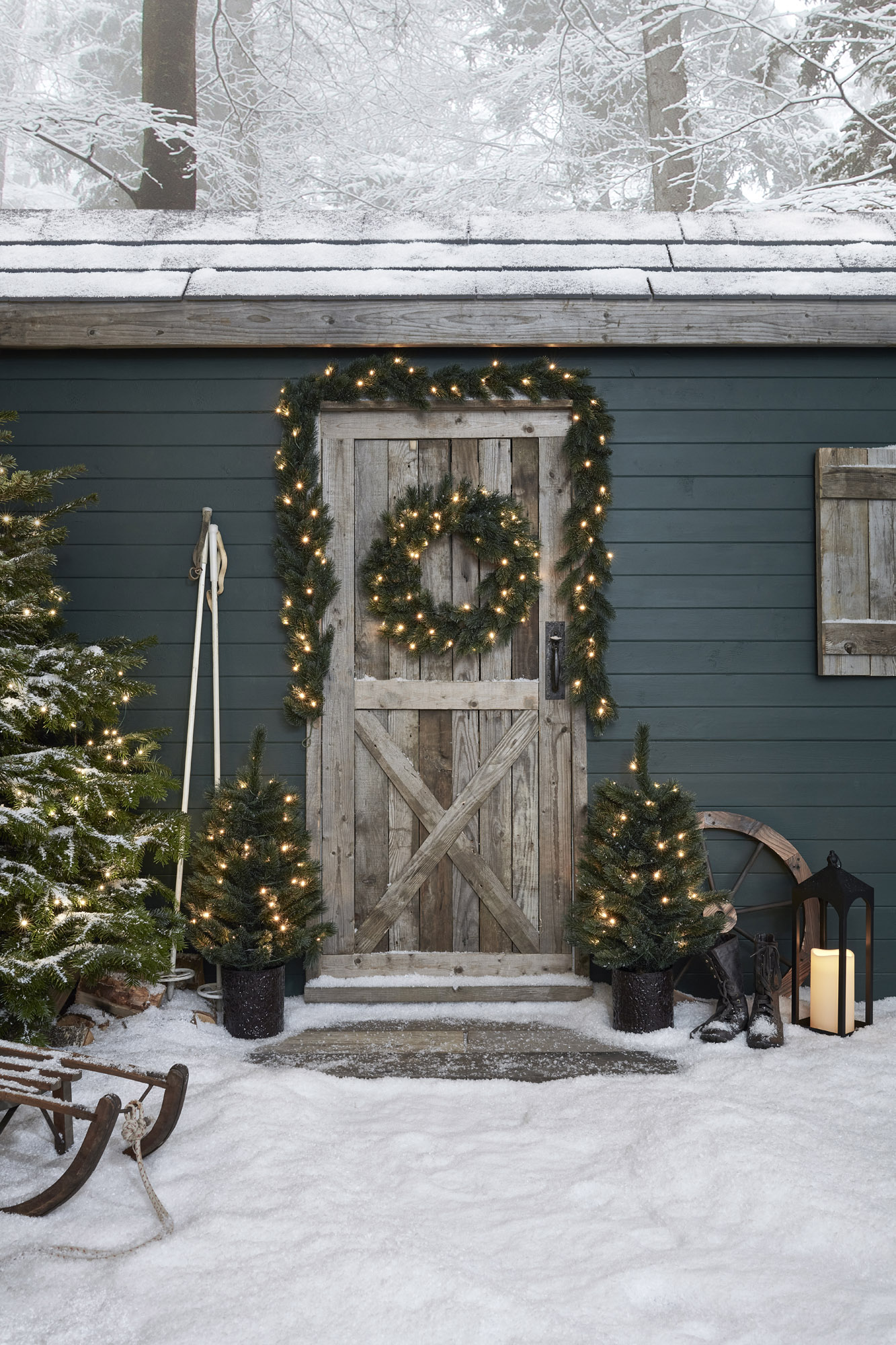 Best outdoor Christmas lights | Real Homes