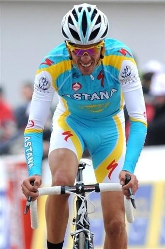 Alberto Contador (Astana) showed what a powerful climber he is during today's stage.