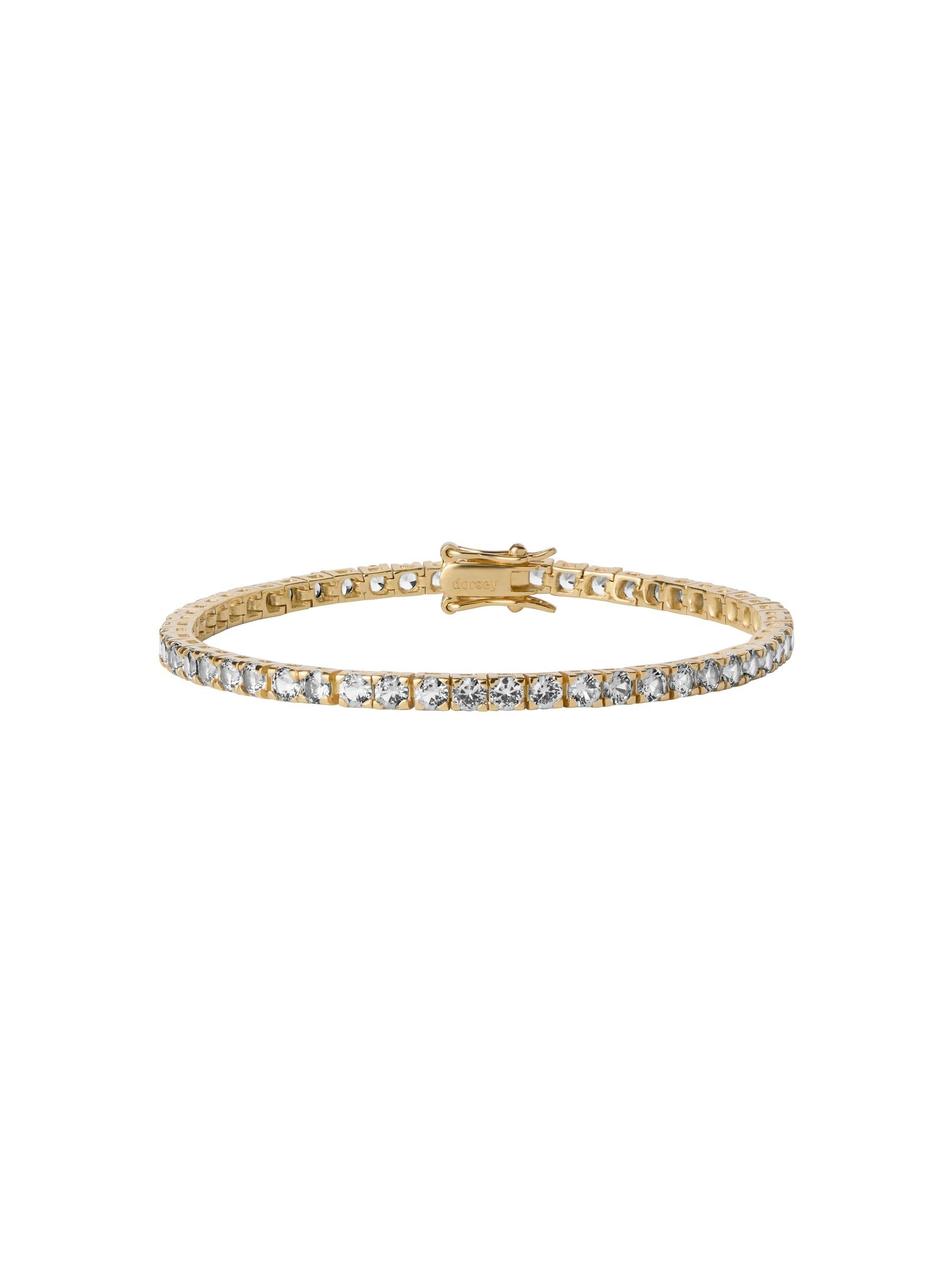 Dorsey, Kate RiviÈre Bracelet in 3mm Lab White Sapphire