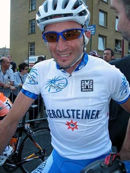 ProTour leader Davide Rebellin (Gerolsteiner)