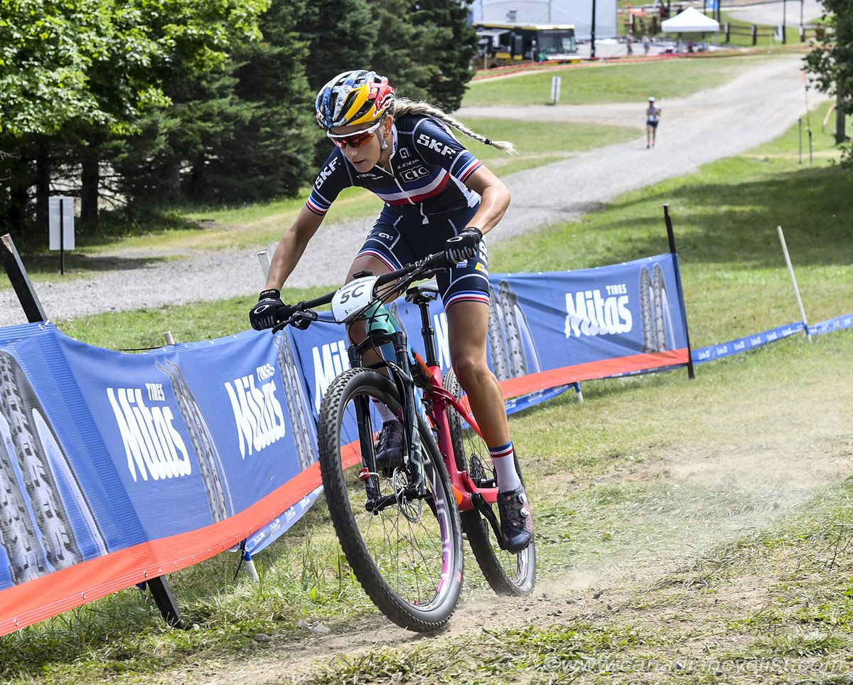 Pauline Ferrand Prevot (France) moved France from 12th to 6th