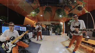 Weezer music video shot with Insta360