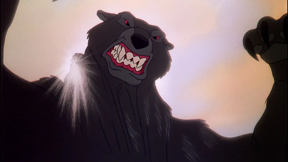 The bear from The Fox and the Hound