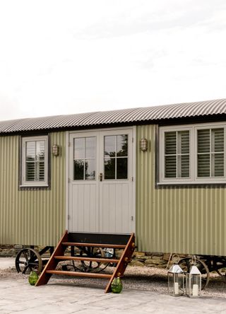 Rick Stein Shepherds Hut, Cornwall, UK