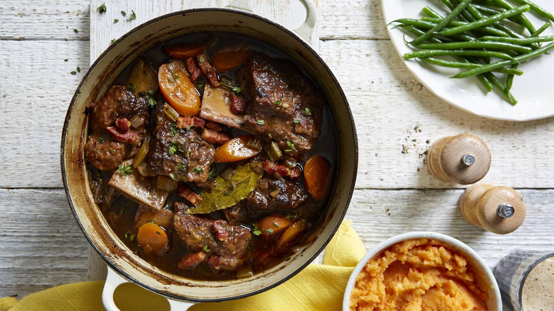 Beer-braised short ribs recipe