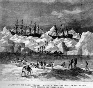 Doomed whalers, whaling shipwrecks