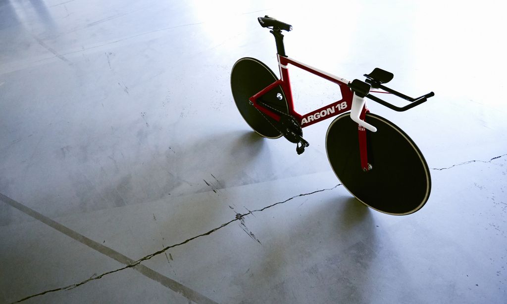 The Argon 18 Electron Pro bike to be ridden by the Danish team at the Rio Olympics