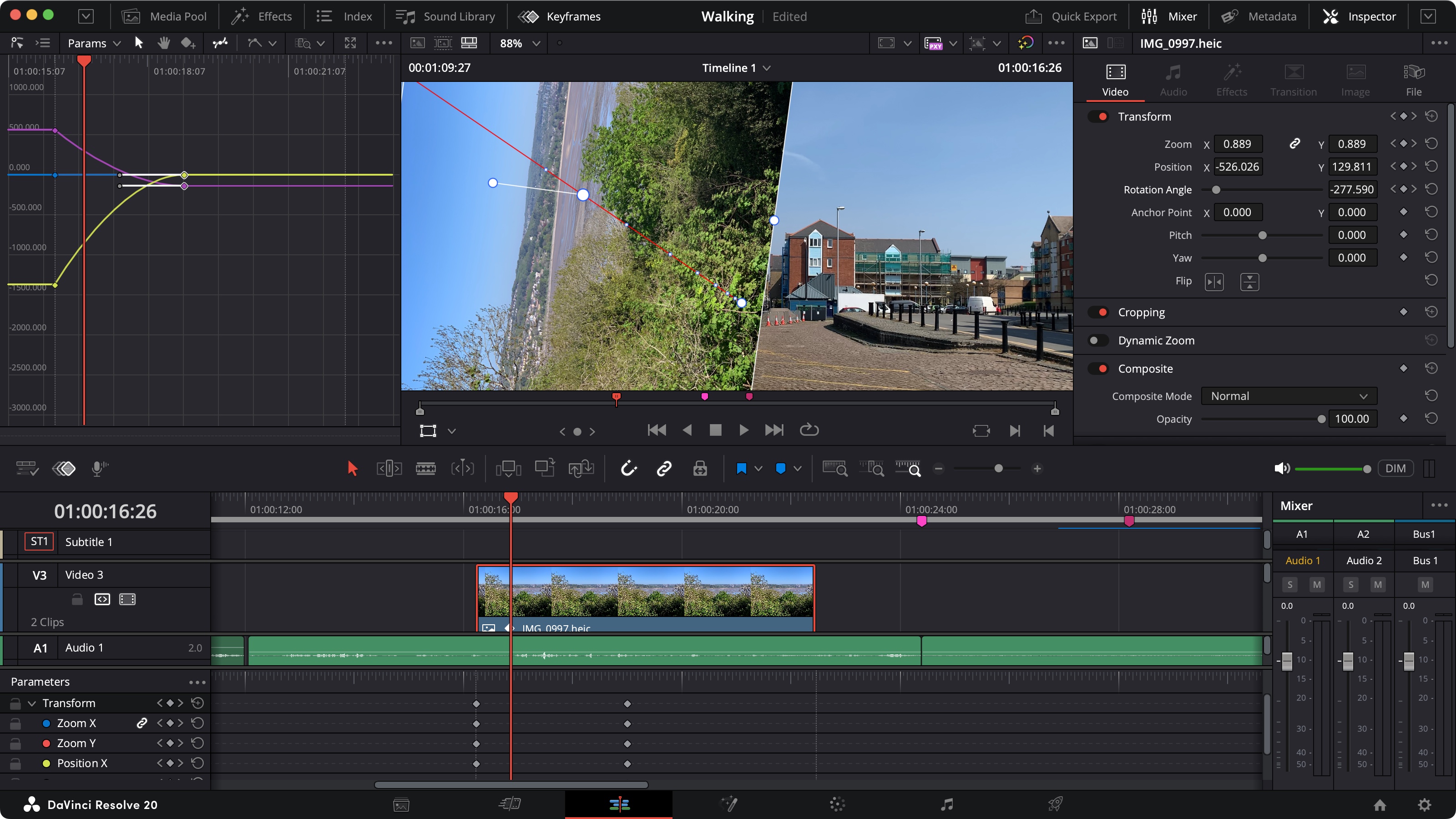 Blackmagic Design's DaVinci Resolve during our review