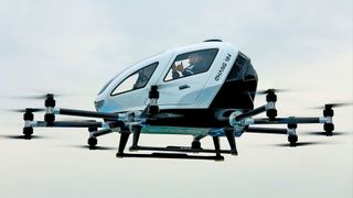 The EHang EH216-S autonomous flying taxi is the first eVTOL ready for mass production and could lead the way for flying cars around the world.