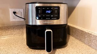 Cuisinart Air-200 Basket Air Fryer being tested in writer's home