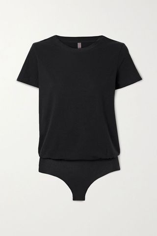 Essential Stretch-Cotton Jersey Thong Bodysuit