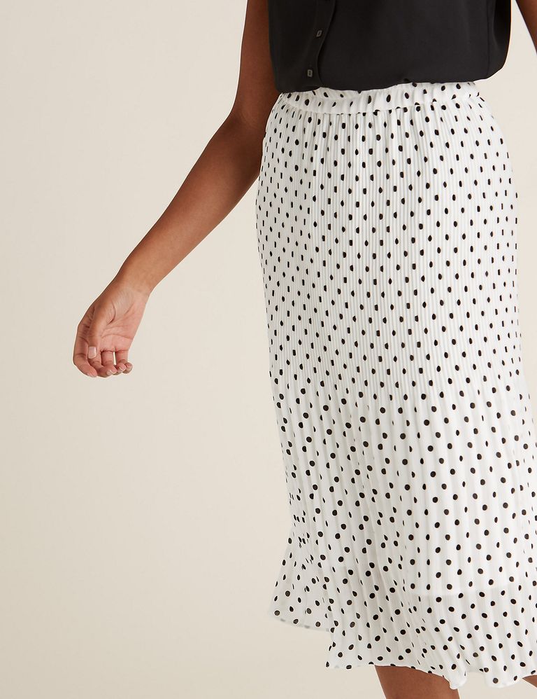 marks and spencer midi skirt