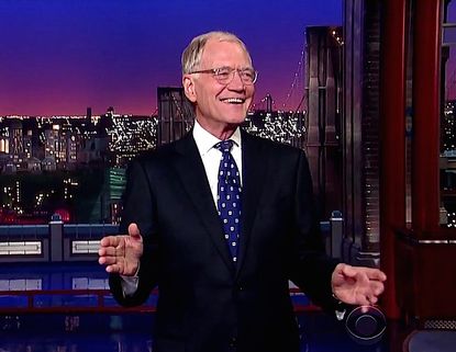 David Letterman does his final monologue