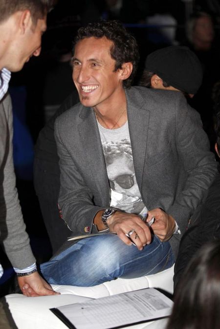 Franco Pellizotti has cut his blonde curls