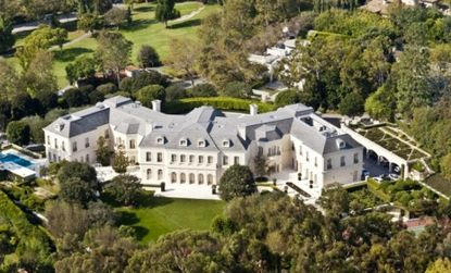 The late Aaron Spelling's mansion