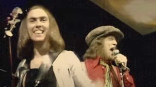 Slade on the set of Set Of 6 in 1972