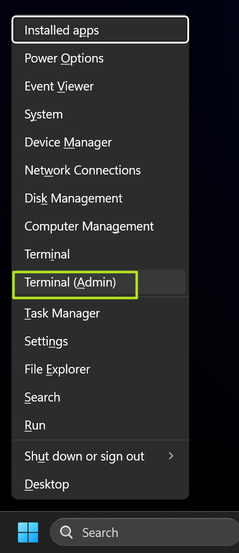 How to run CMD or PowerShell as administrator, no right clicks required ...