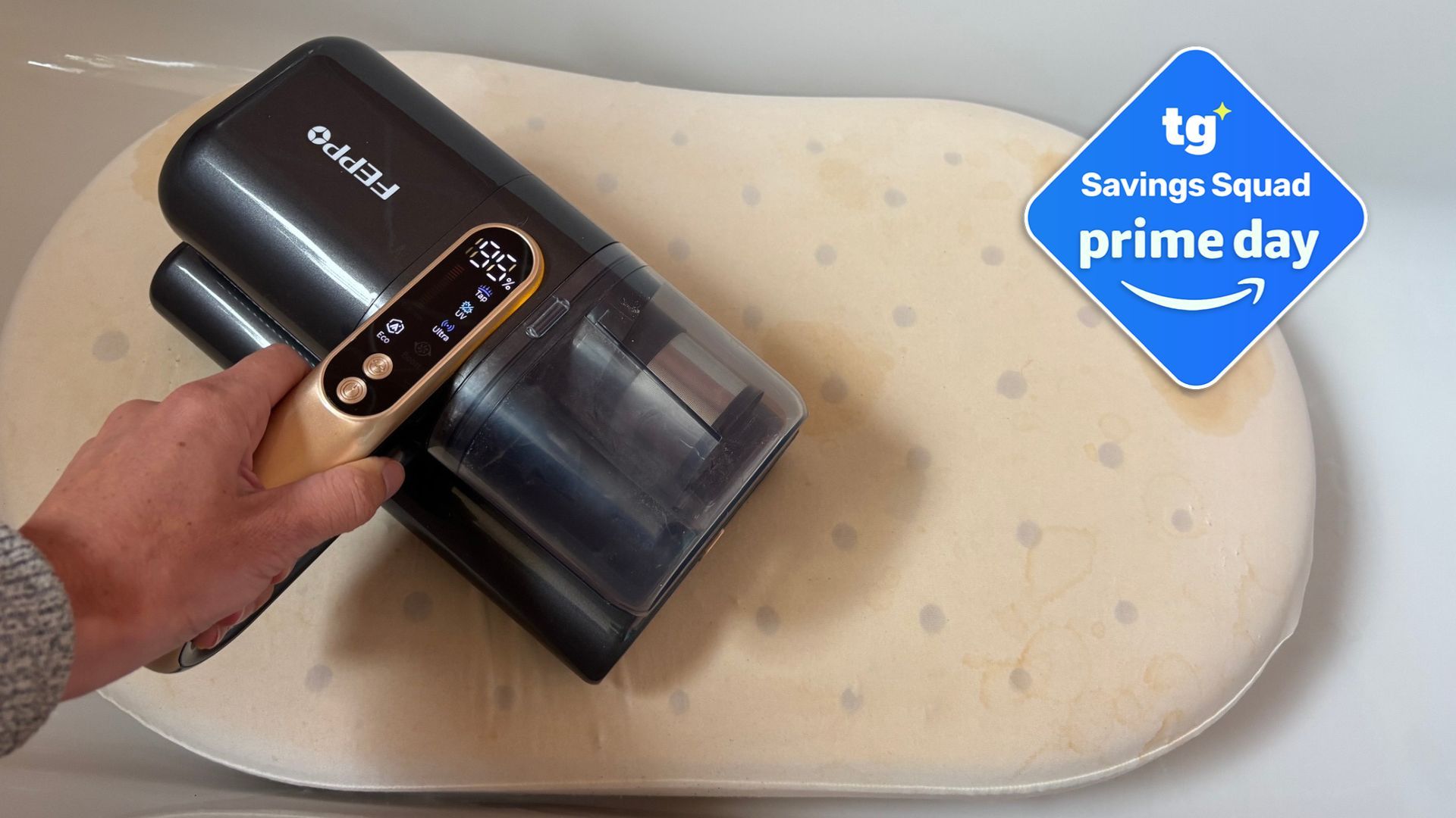 The UV mattress vacuum I sanitize my bed and pillows with is down to $75 for Prime Day — Amazon sale ends today