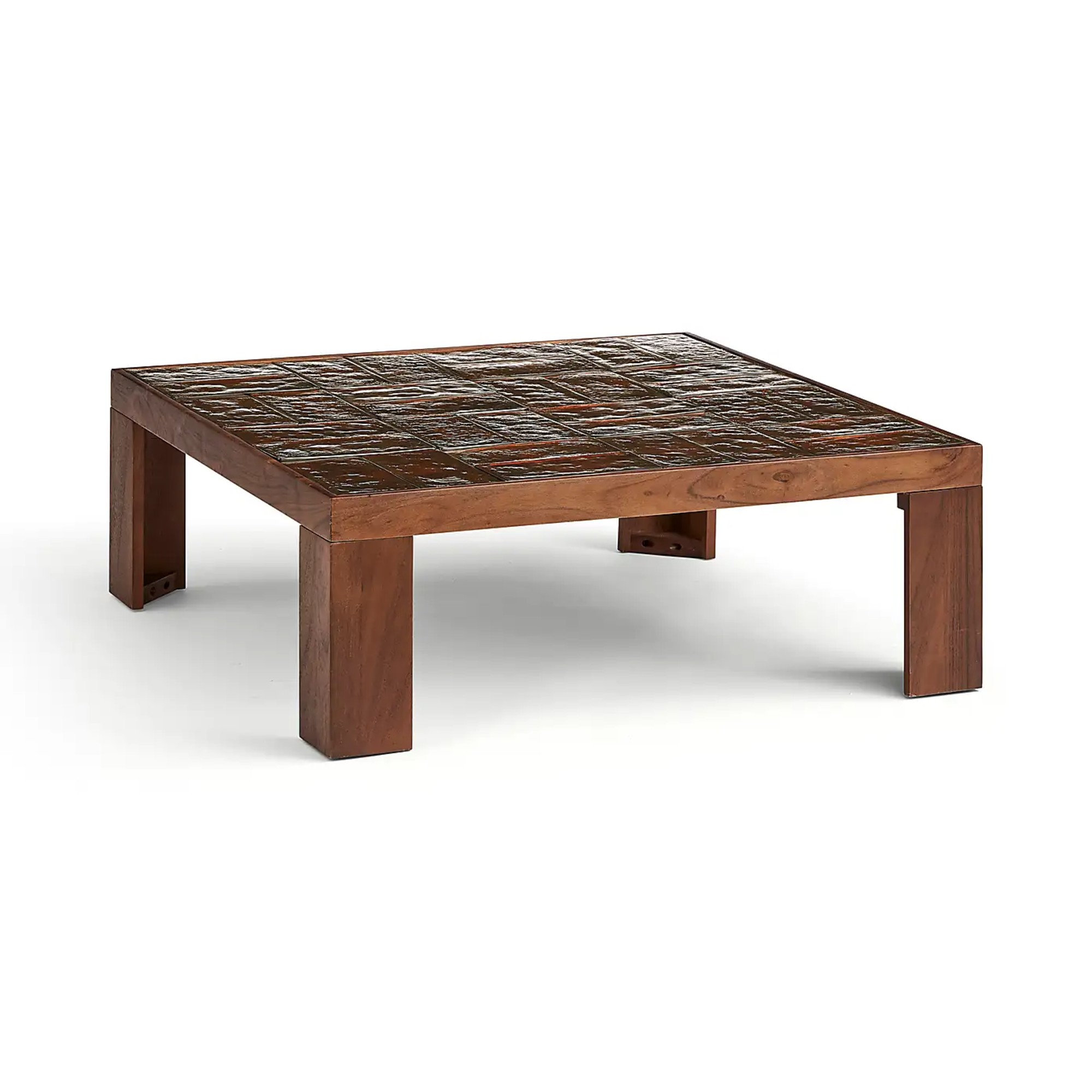 Dunelm Lavina Glass Tiled Coffee Table