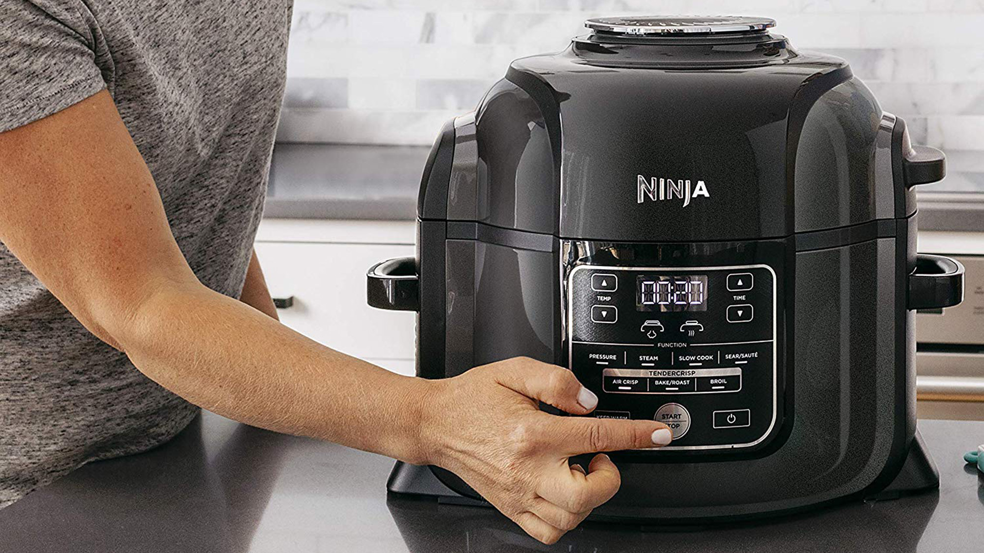 Ninja Foodi's Pressure Cooker Air Fryer Is On Sale For 30% Off