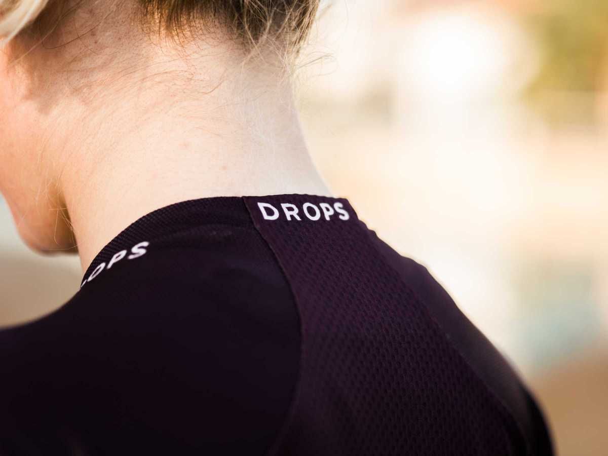 Trek-Drop have a dark mulberry colour clothing