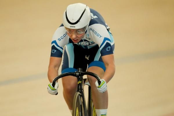 Kaarle McCulloch during the women's sprint qualifying