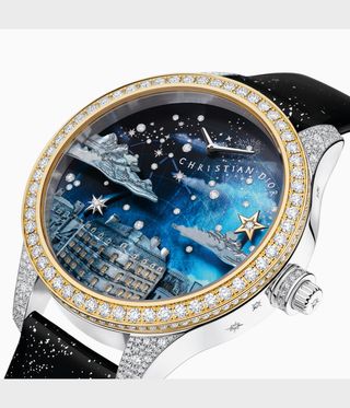 Dior watch with diamonds, a category winner at Grand Prix d’Horlogerie de Genève 2023