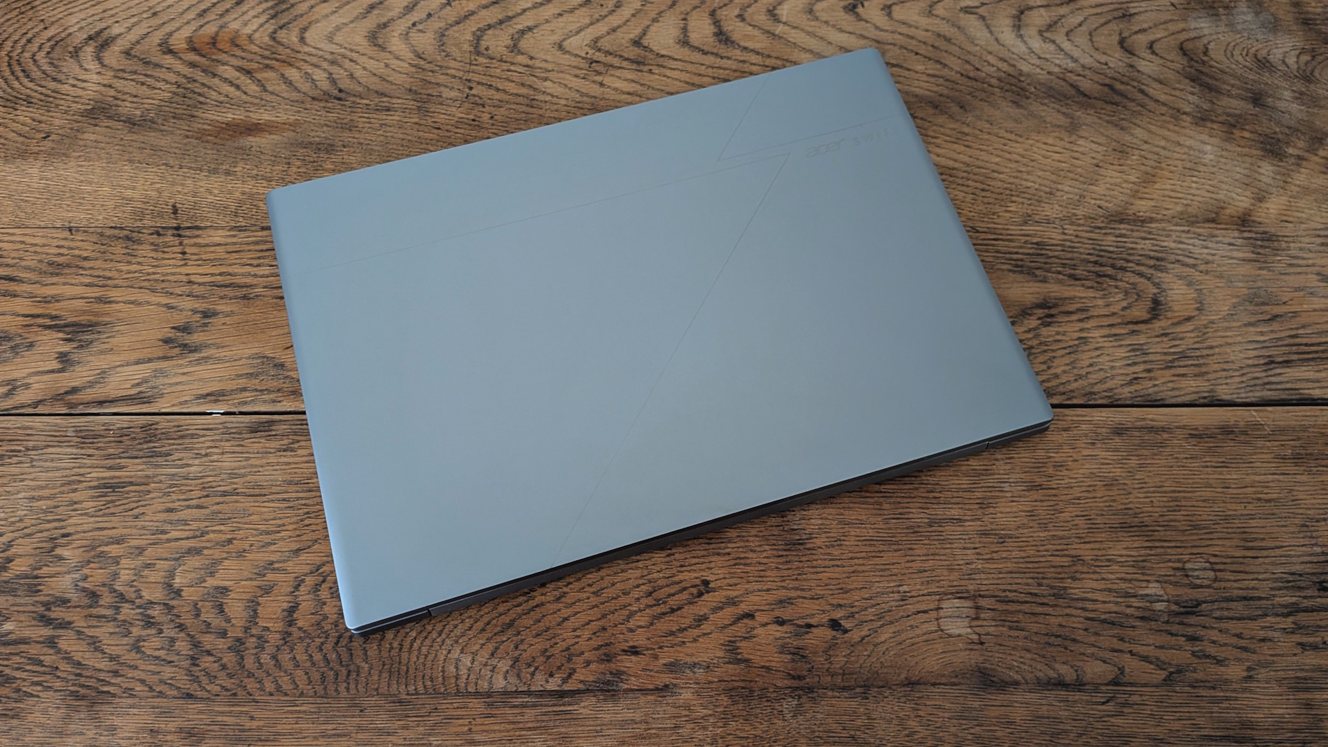 The Acer Swift 16 AI (2026) on a desk