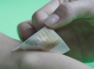 Electronic skin patch, wearable electronics, technology