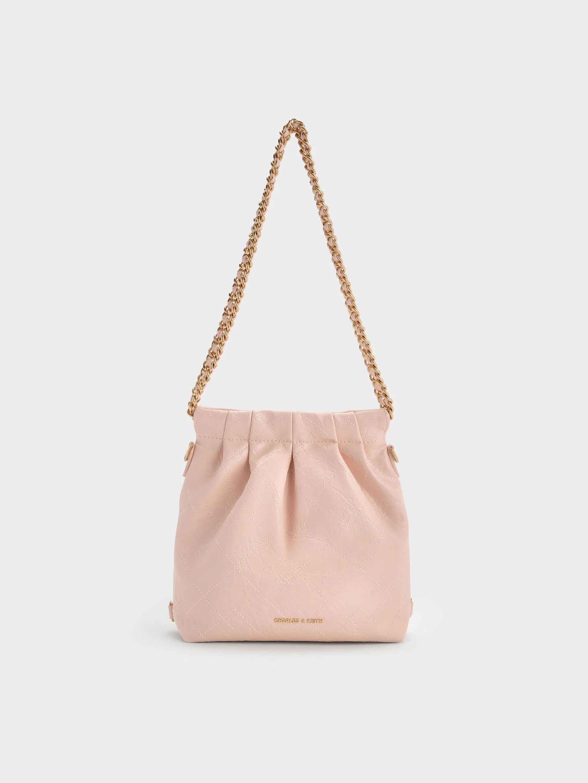 Charles & Keith, Duo Chain-Handle Two-Way Backpack
