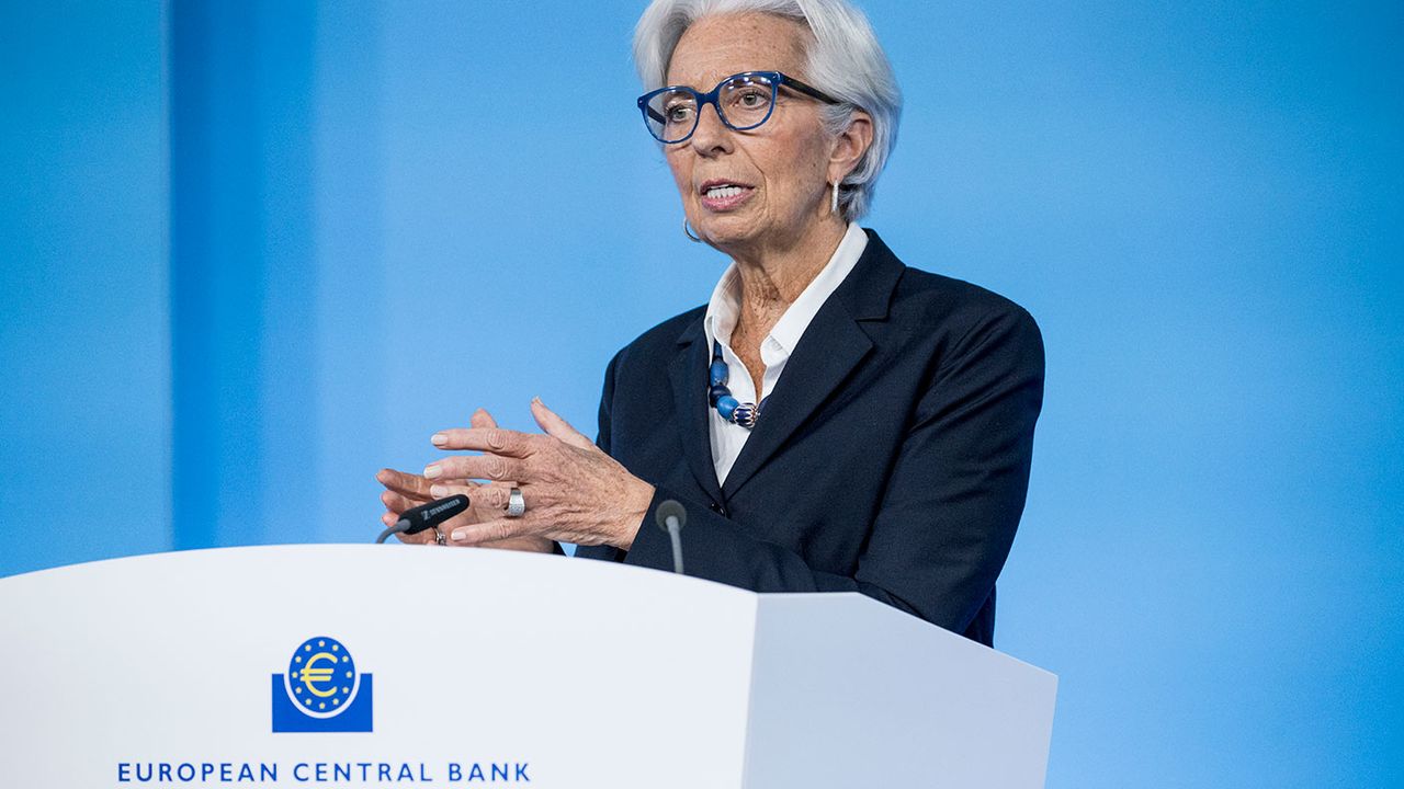 Christine Lagarde of the ECB