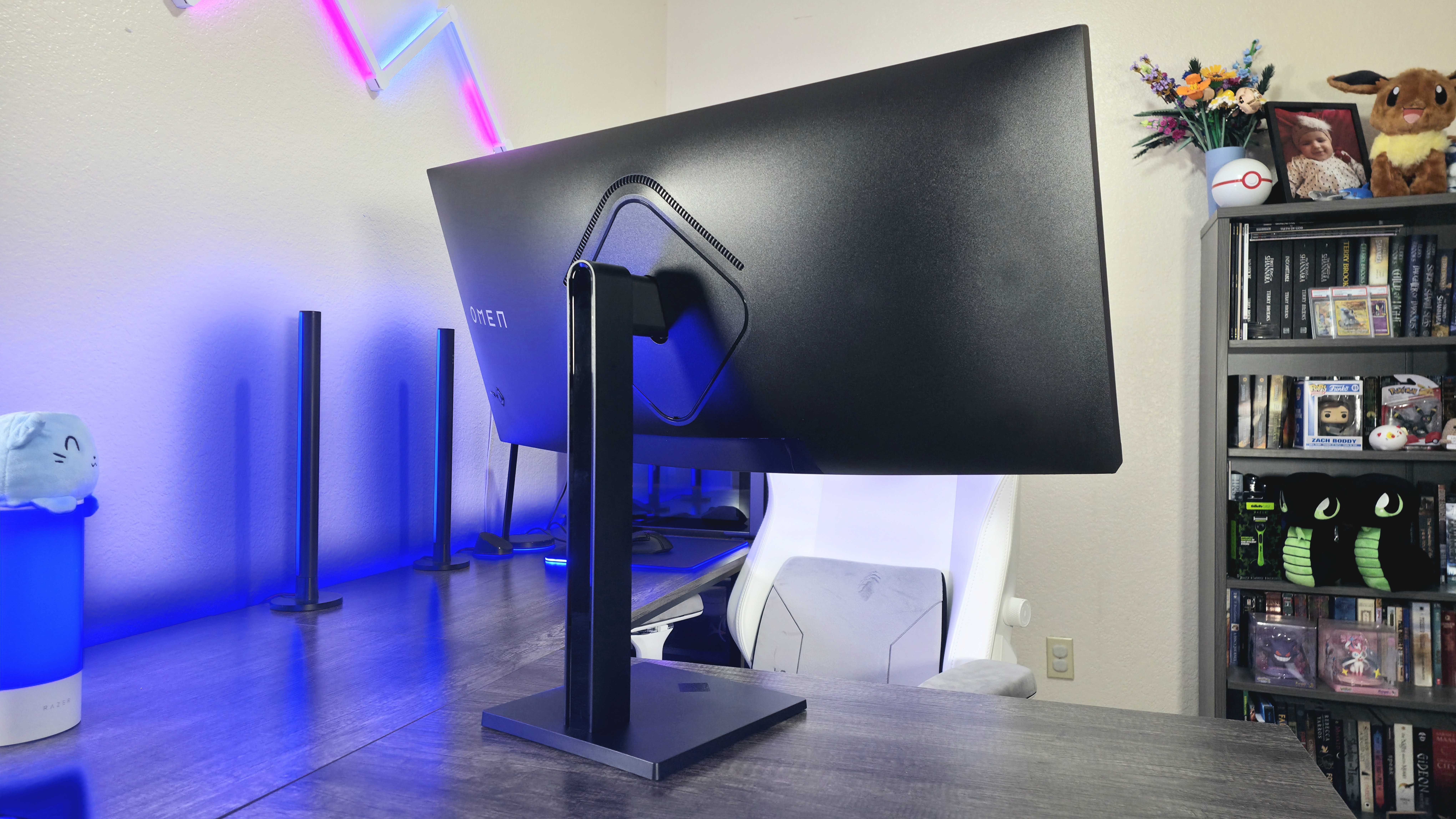 Image of the HP OMEN 34c (G2) ultrawide gaming monitor.