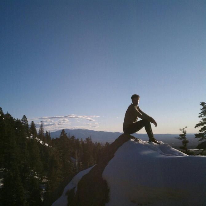 Hiking with Syd in Taos