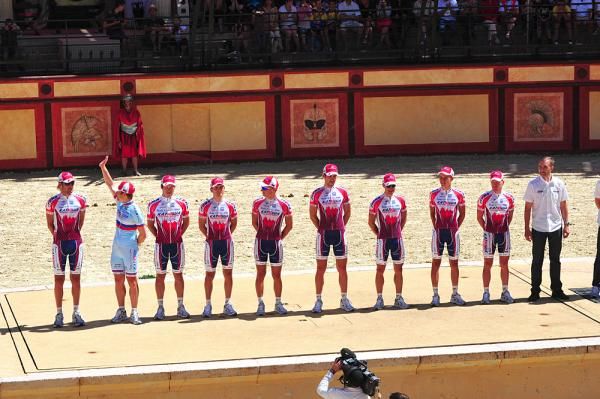 Katusha at center stage