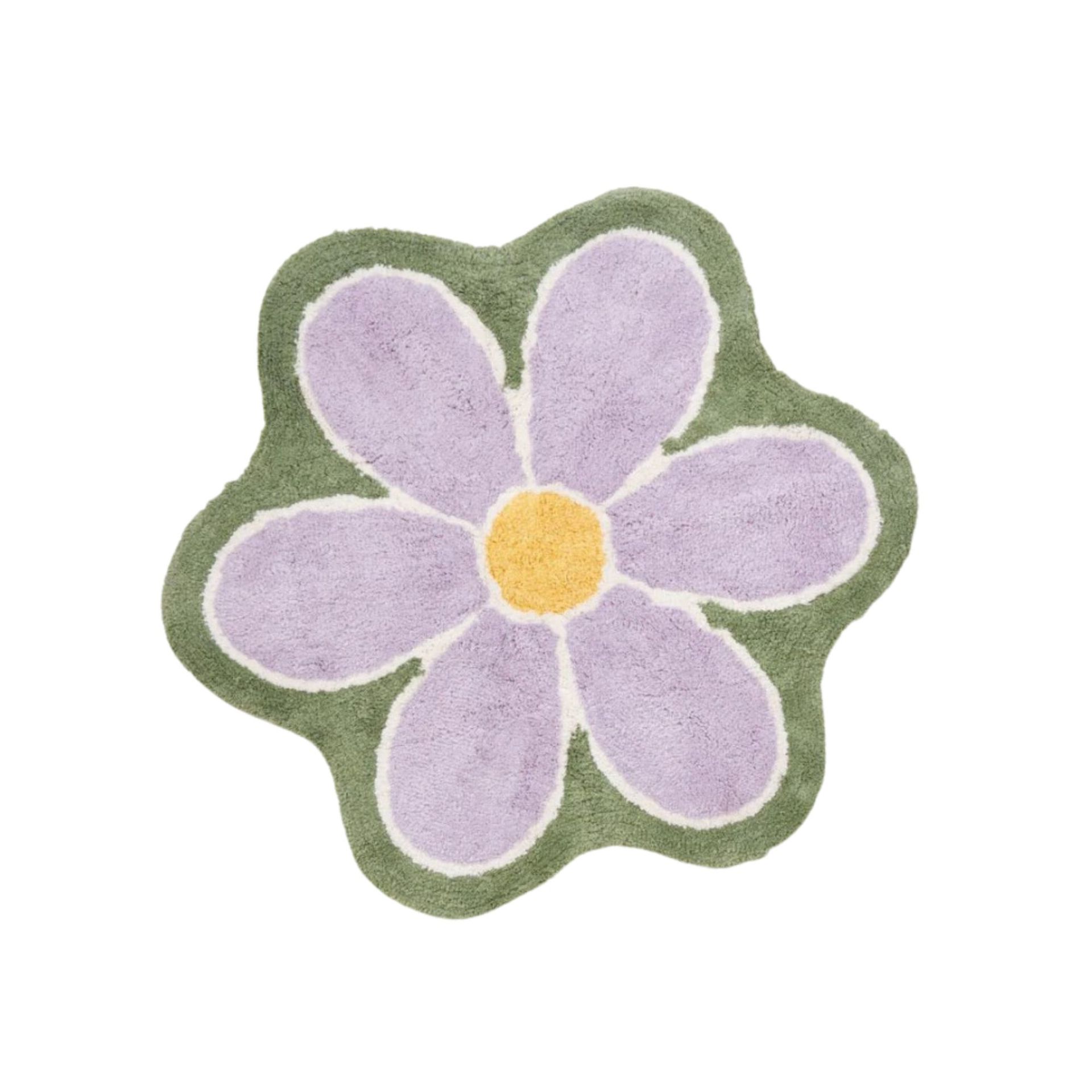 Permadani ungu berbentuk bunga