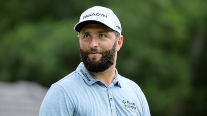 Jon Rahm during practice prior to the 2023 Sentry Tournament of Champions at Plantation Course at Kapalua Golf Club