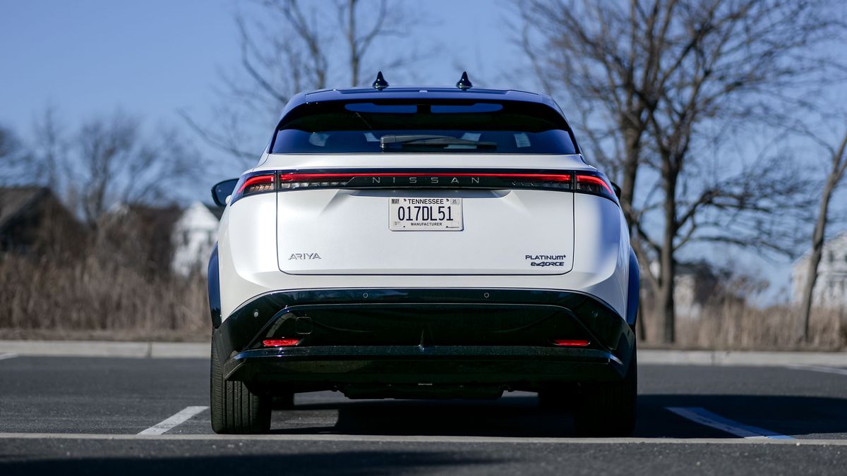 2025 Nissan Ariya Platinum+ AWD review.